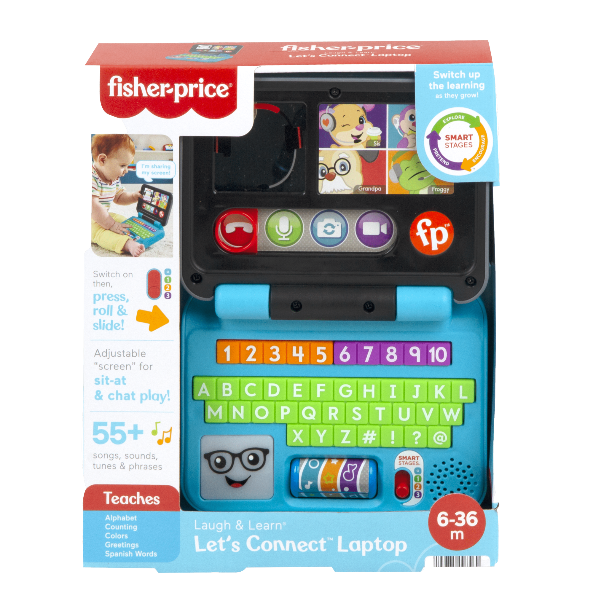 Fisher-Price Laugh & Learn Let's Connect Laptop